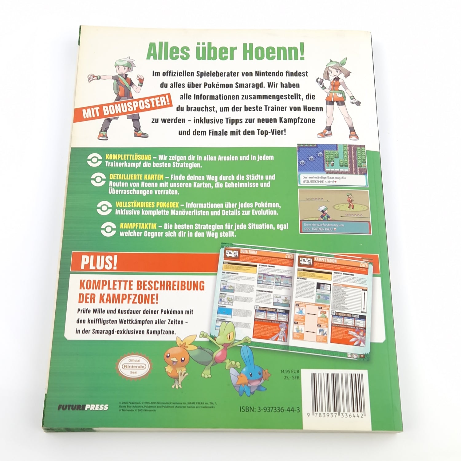 Nintendo Gameboy Advance Spieleberater : Pokemon Smaragd Edition - Lösungsbuch