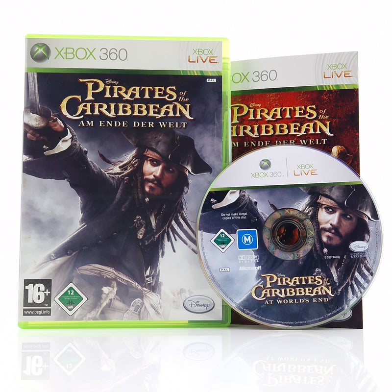 Xbox 360 Spiel : Disney Pirates of the Caribbean - CD Anleitung OVP PAL