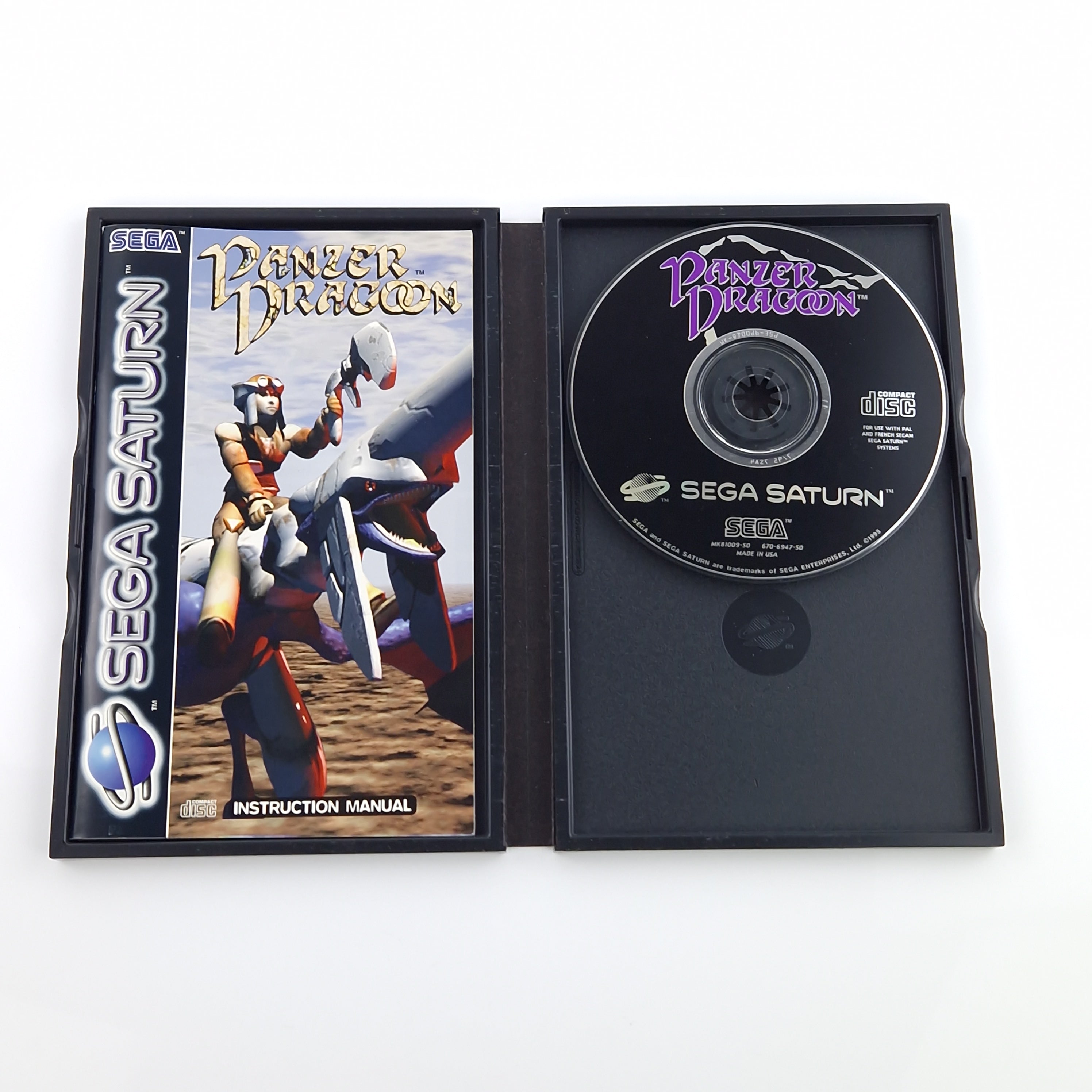 Sega Saturn Spiel – Panzer Dragoon OVP PAL