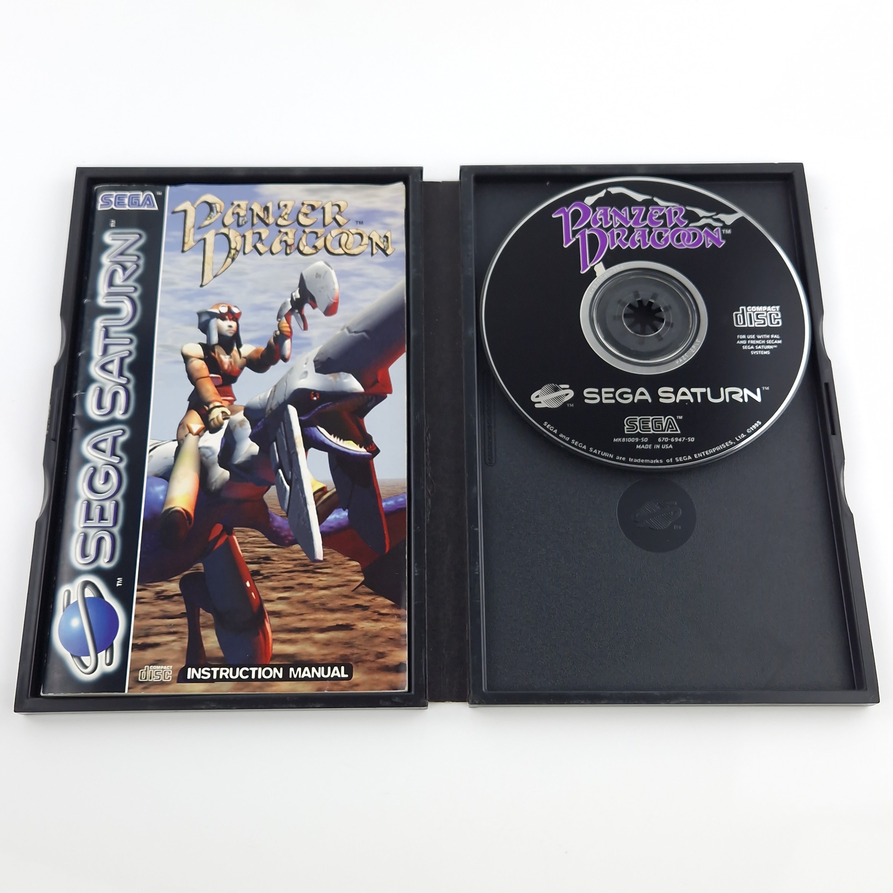 Sega Saturn Spiel – Panzer Dragoon OVP PAL