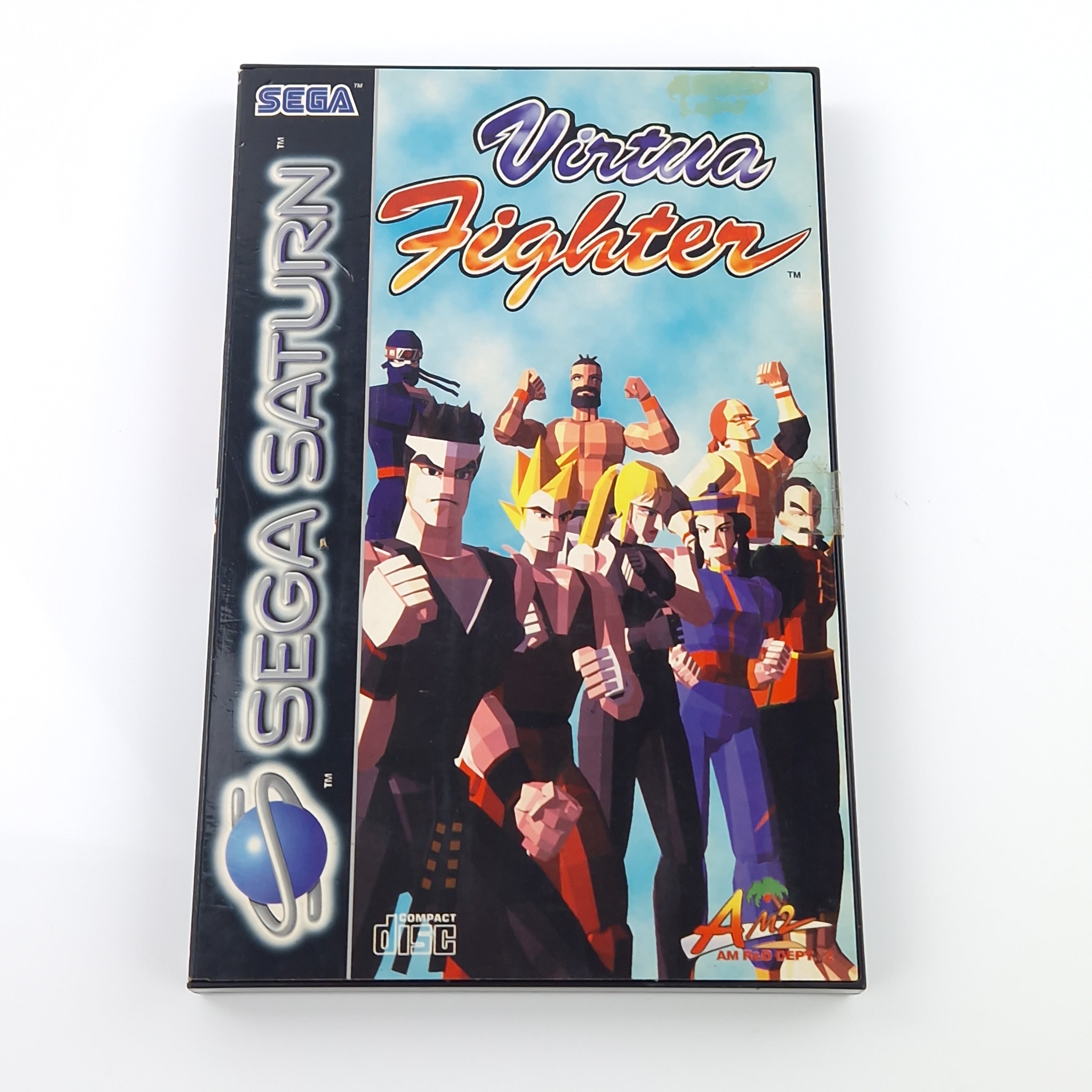 Sega Saturn Spiel : Virtua Fighter - CD Disk OVP Anleitung PAL Beat´em Up