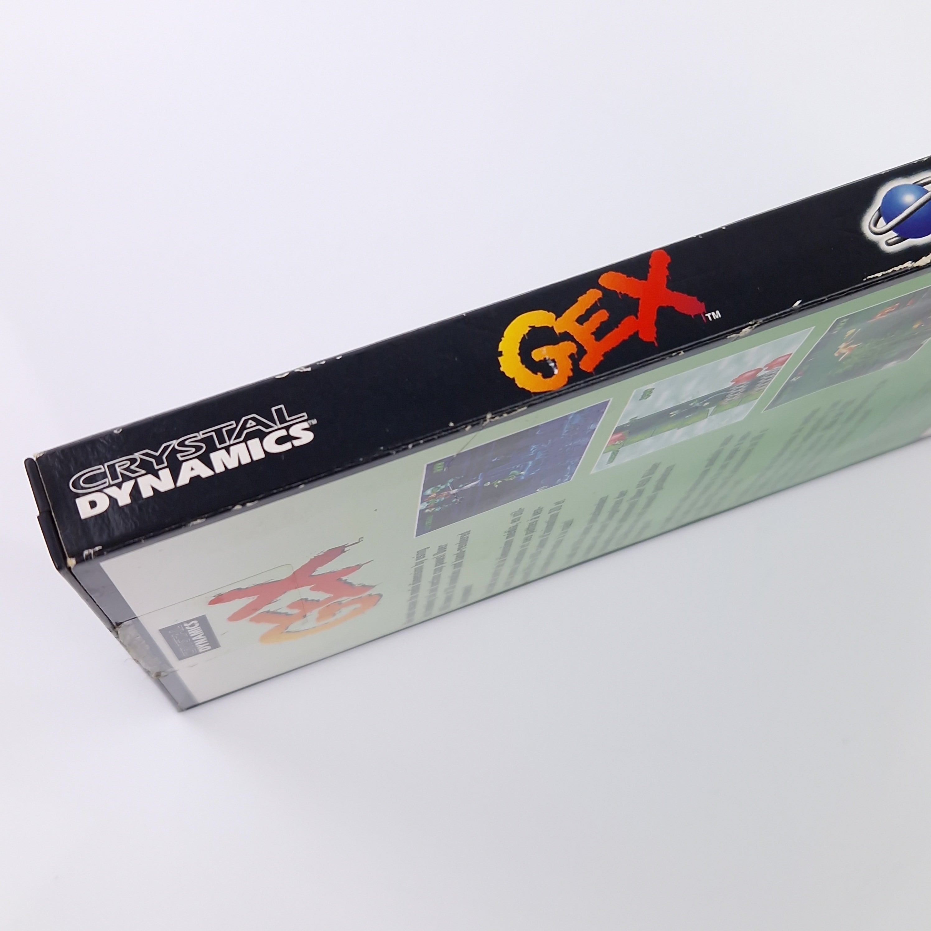 Sega Saturn Spiel – GEX mit OVP und Anleitung PAL