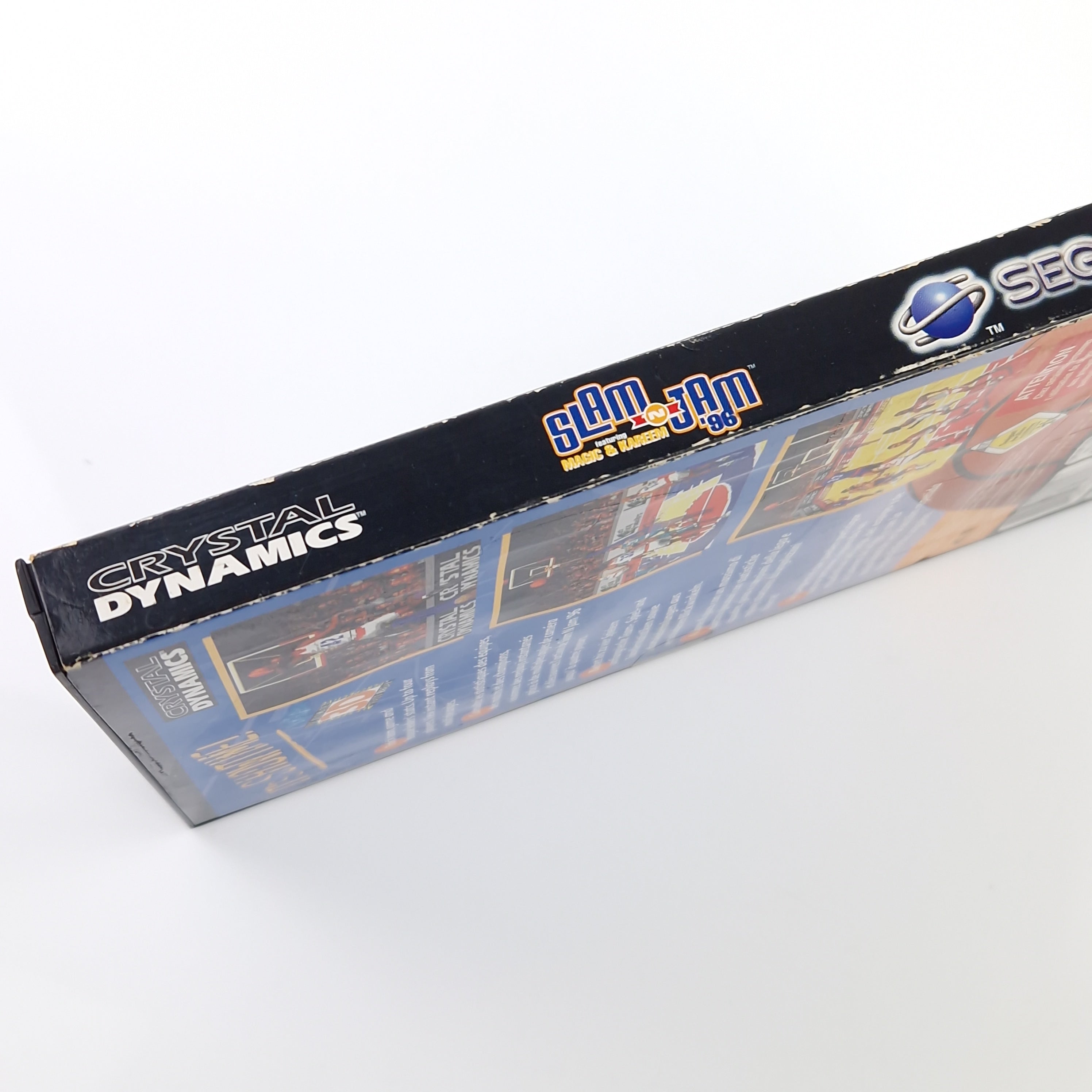 Sega Saturn Spiel – Slam N Jam 96 Basketball Game PAL OVP