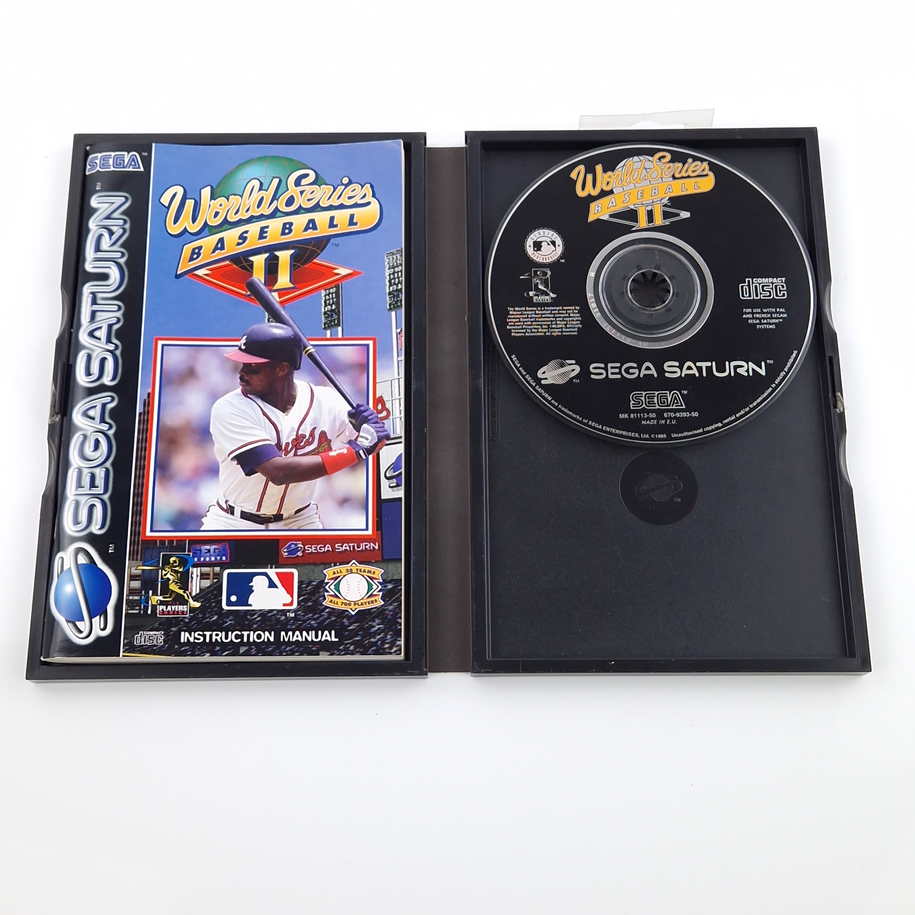 Sega Saturn Spiel – World Series Baseball II (PAL OVP)