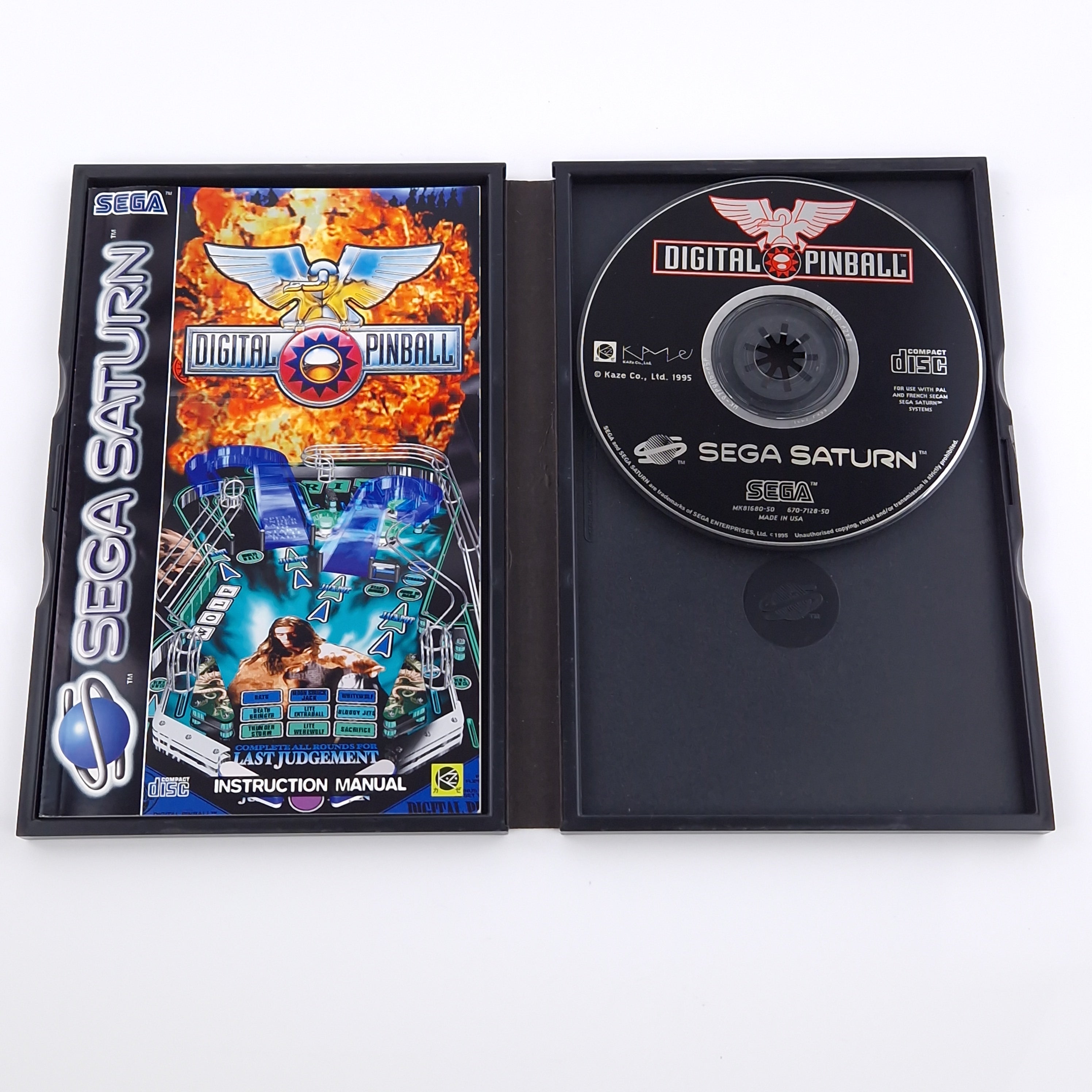 Sega Saturn Spiel – Digital Pinball OVP PAL