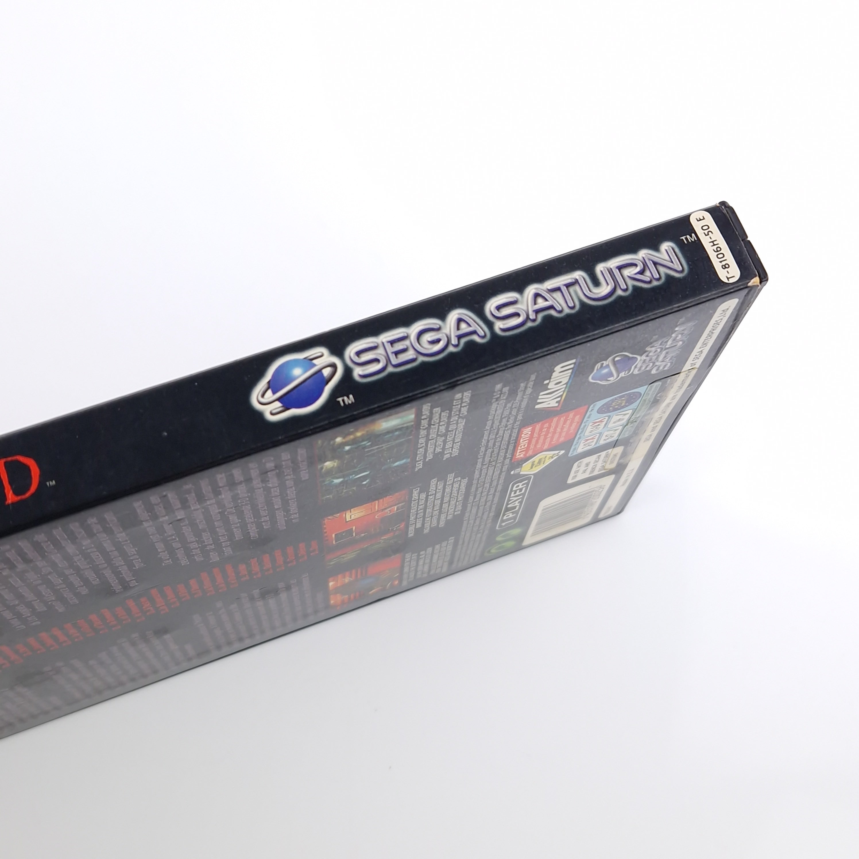 Sega Saturn Spiel – D Doppel CD Disk Anleitung OVP PAL