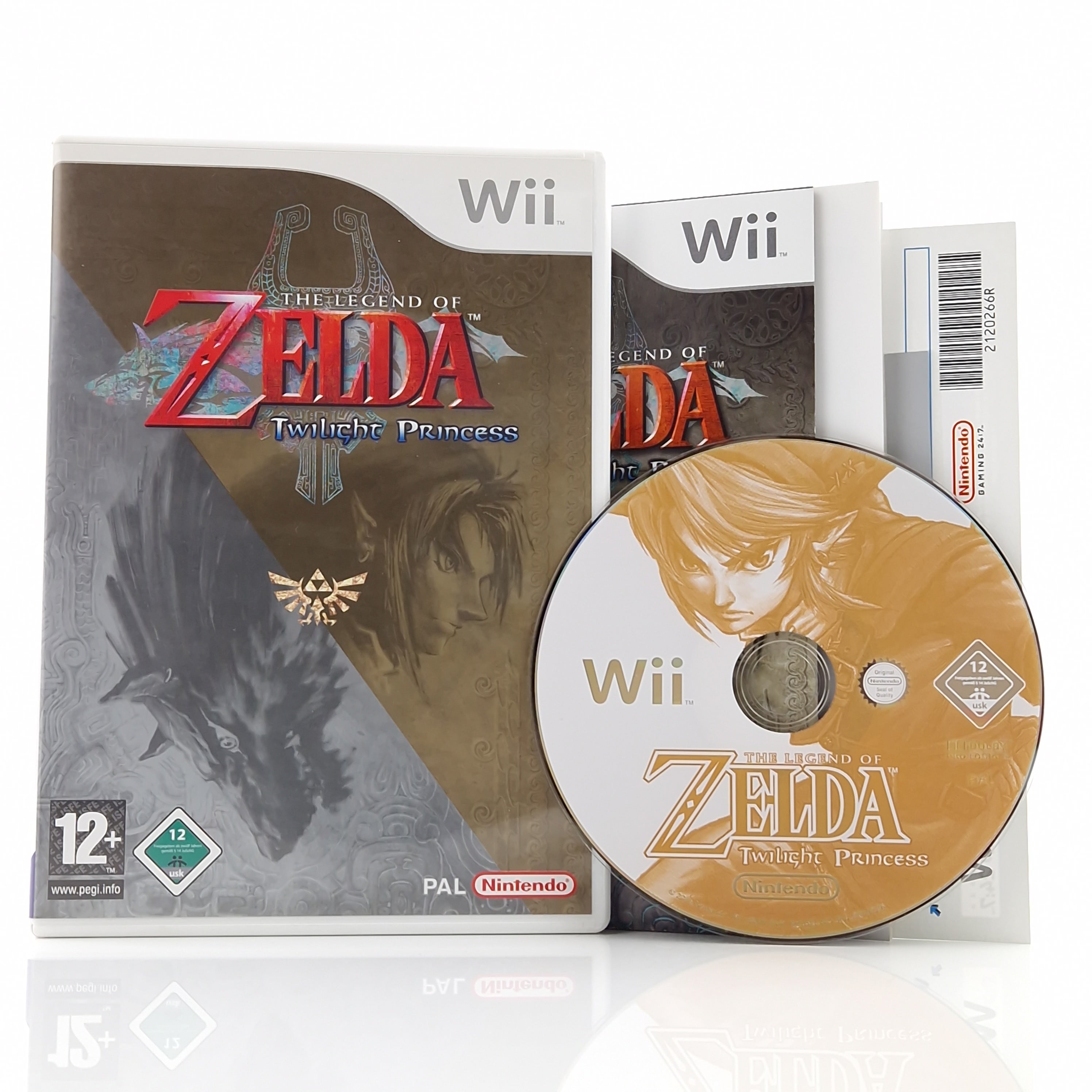 Nintendo Wii Spiel – Zelda Twilight Princess mit OVP PAL