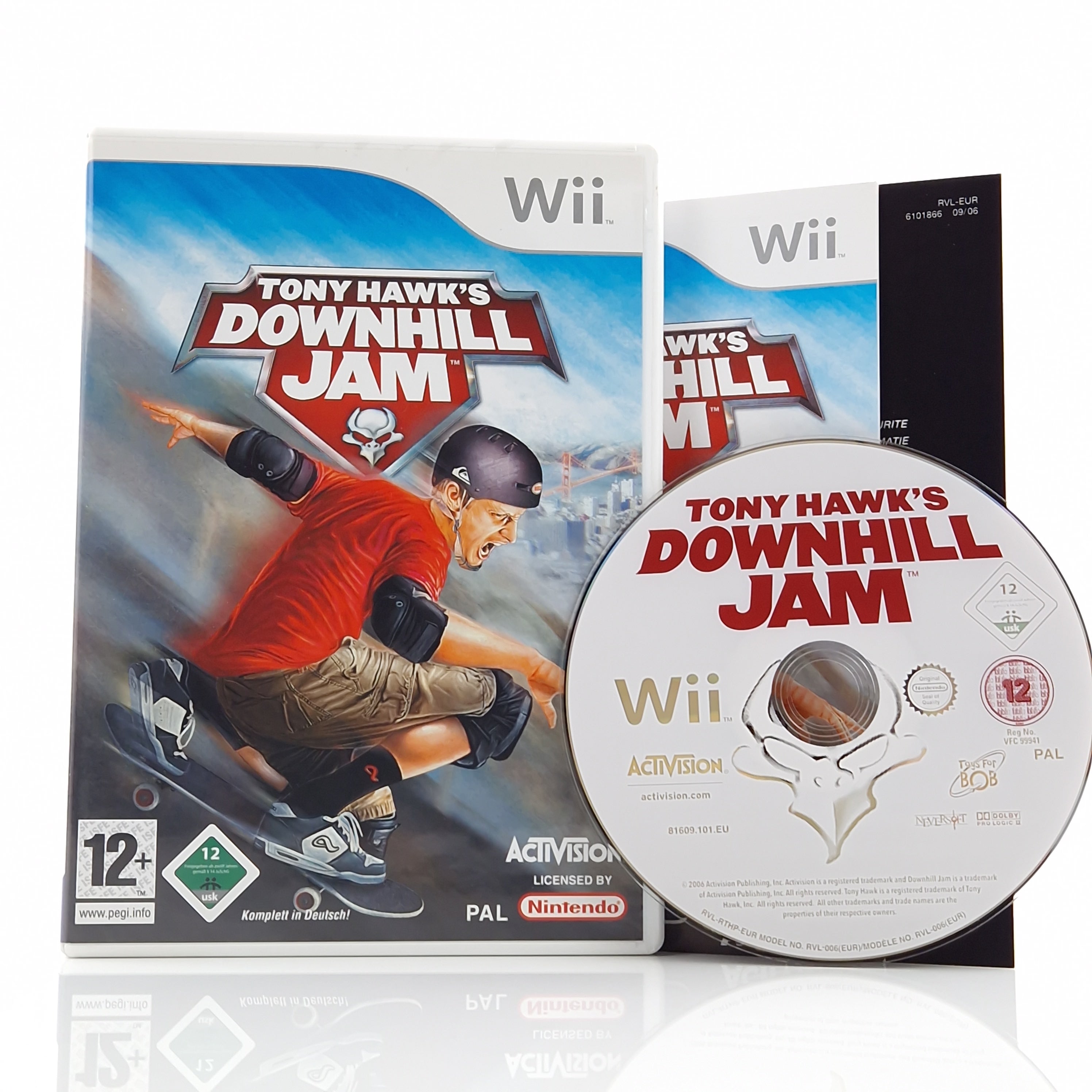 Nintendo Wii Spiel – Tony Hawks Downhill Jam OVP