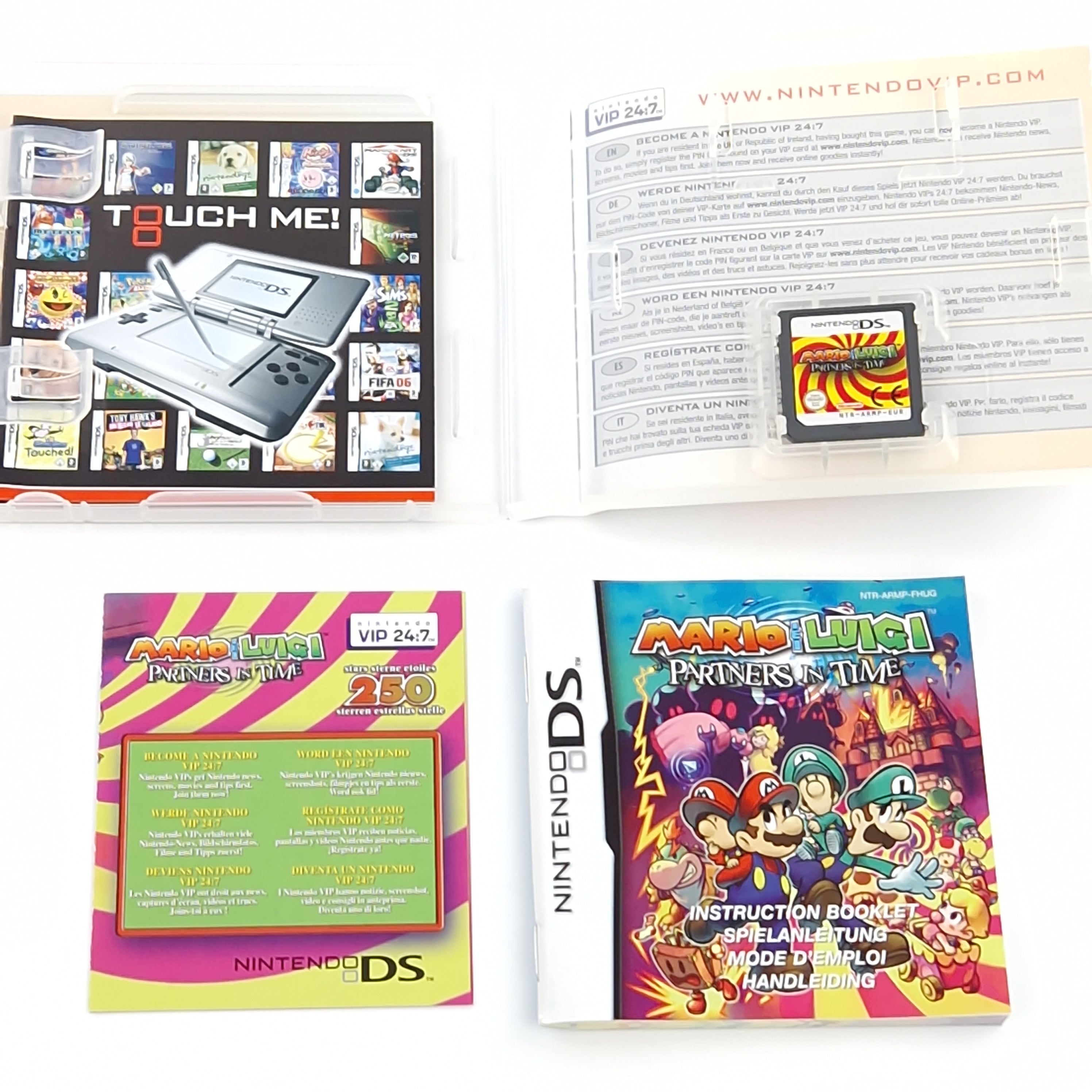 Nintendo DS Spiel – Mario & Luigi Partners in Time VIP Code