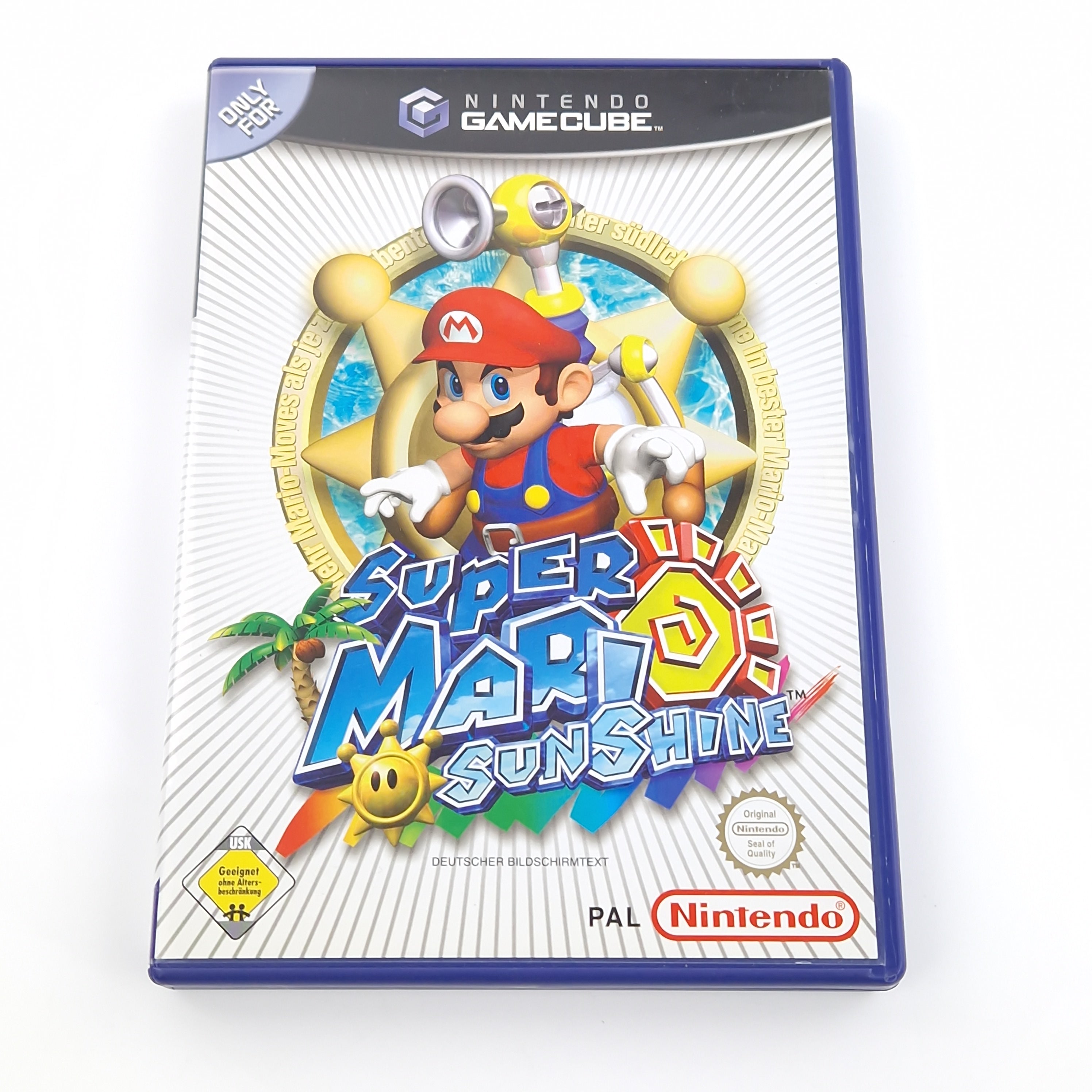 Nintendo Gamecube Spiel : Super Mario Sunshine - GC OVP dt. PAL