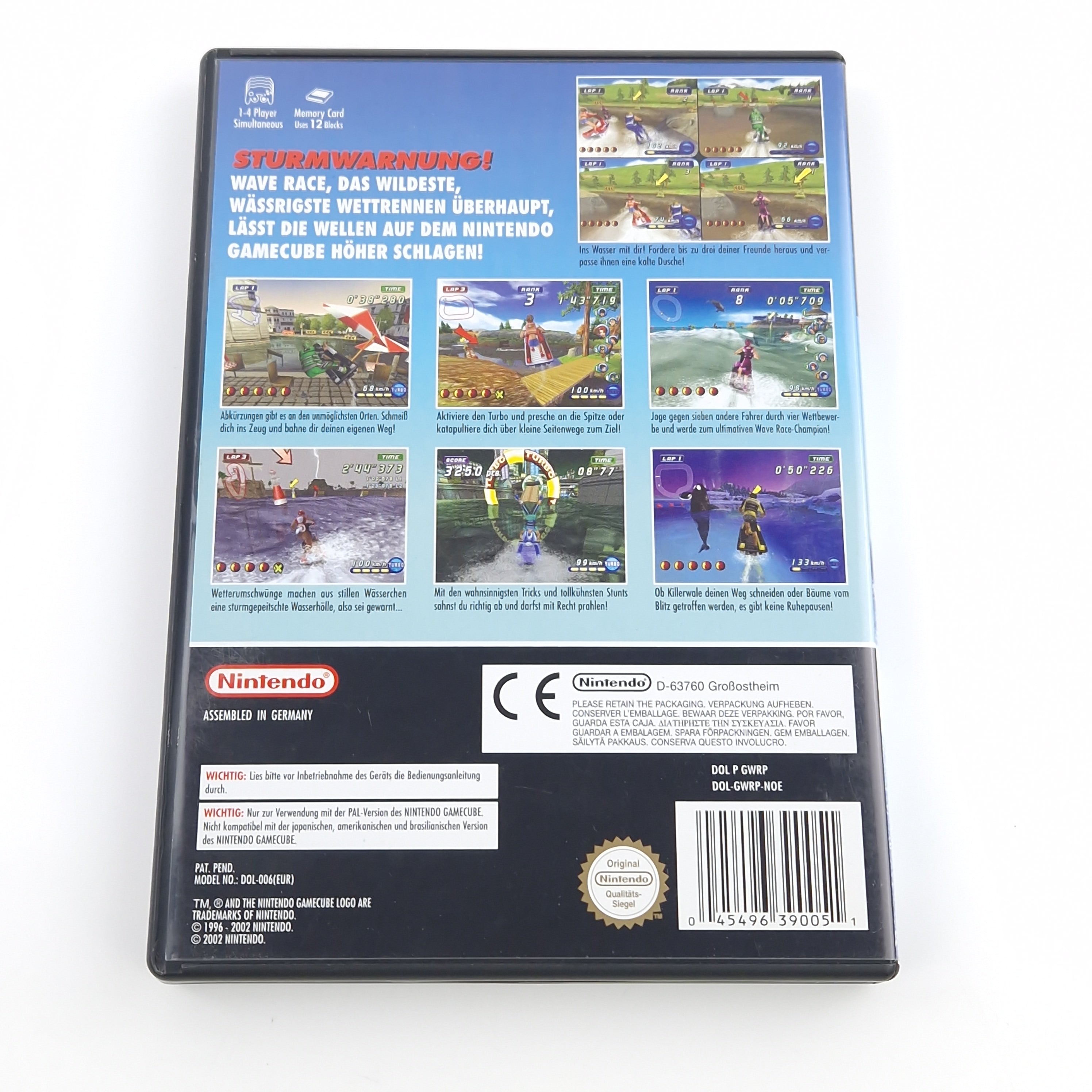 Nintendo Gamecube Spiel : Wave Race Blue Storm - GC OVP PAL
