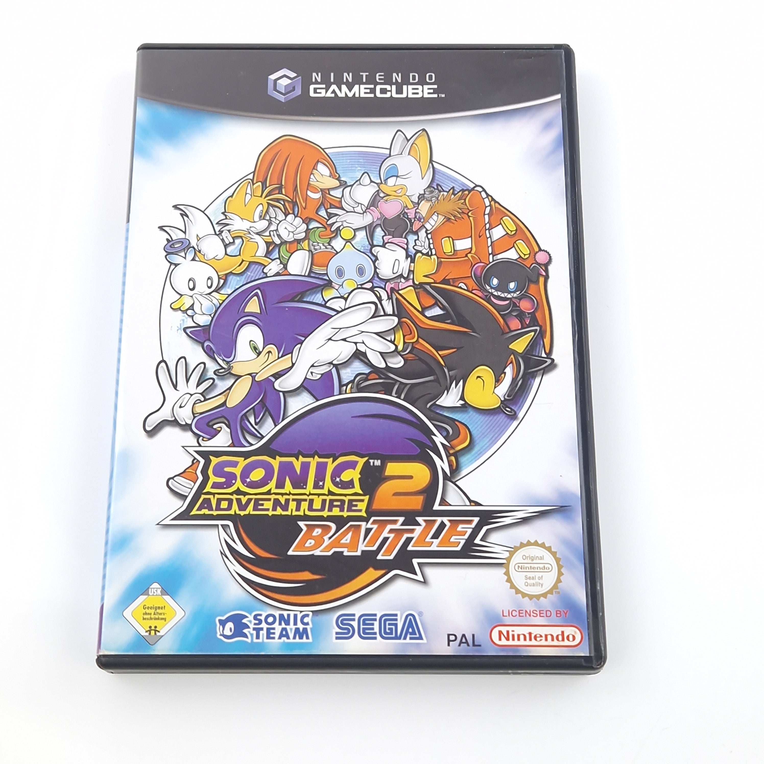 Nintendo Gamecube Spiel : Sonic Adventure Battle 2 - GC OVP dt. PAL Version