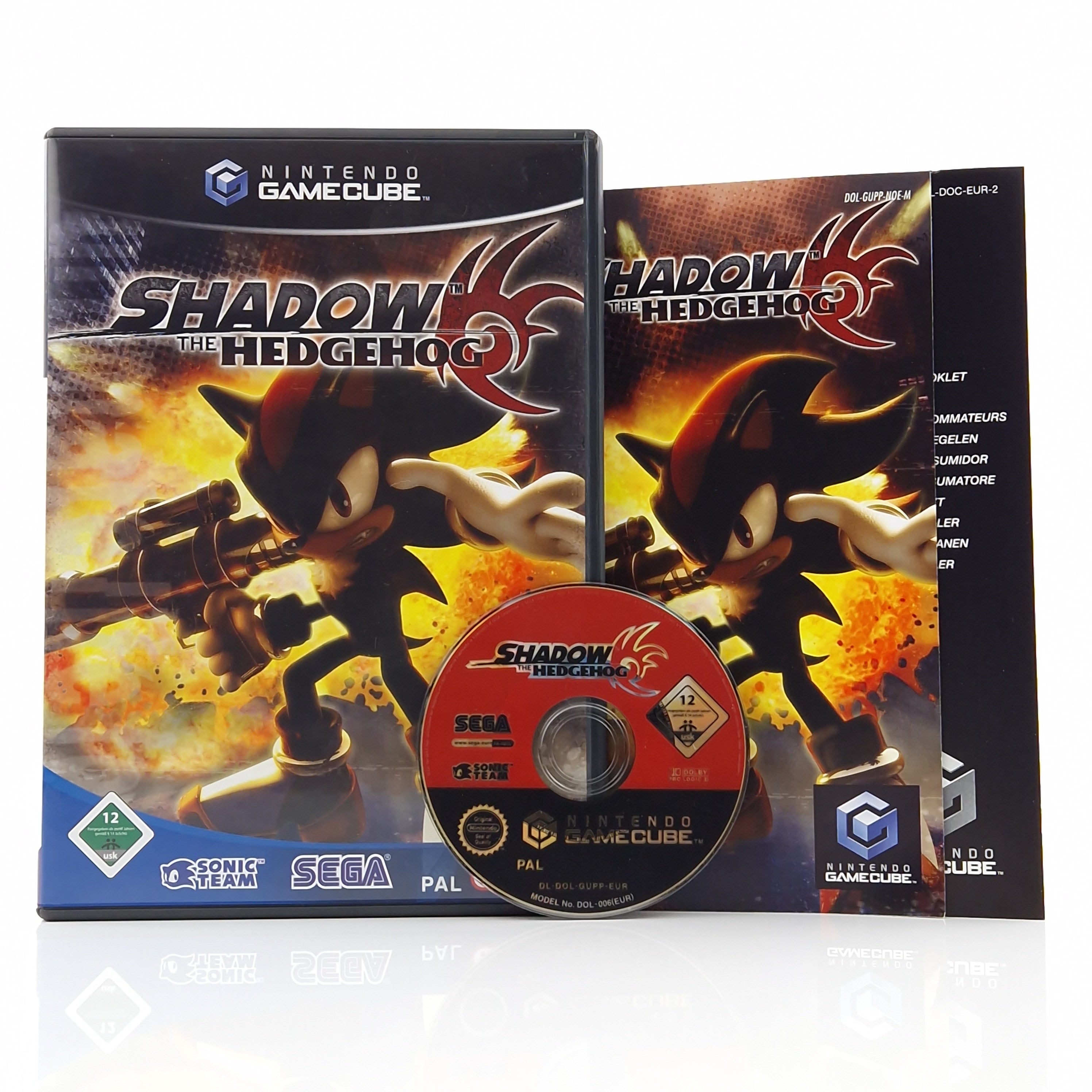 Nintendo Gamecube Spiel : Shadow The Hedgehog - GC OVP dt. PAL