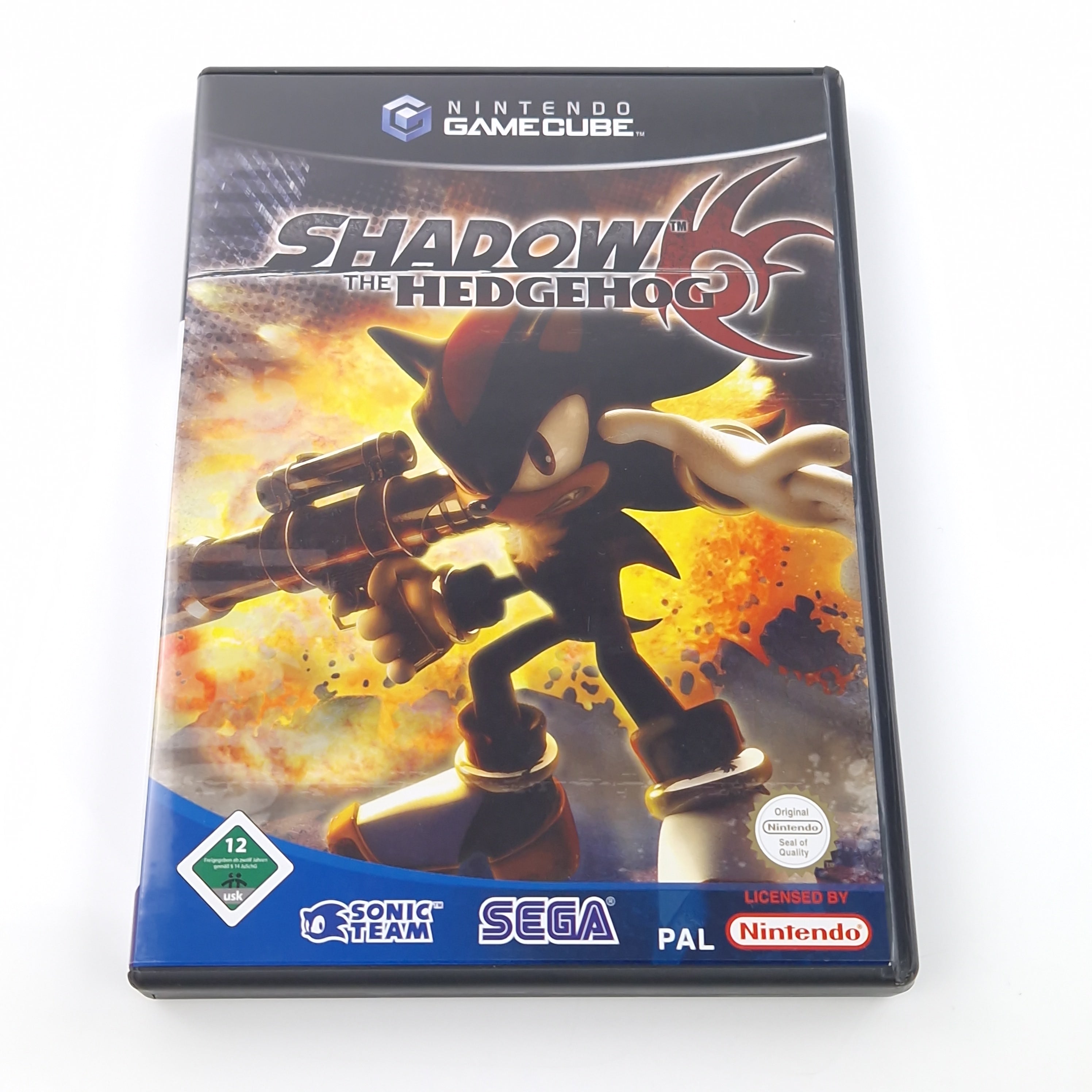 Nintendo Gamecube Spiel : Shadow The Hedgehog - GC OVP dt. PAL