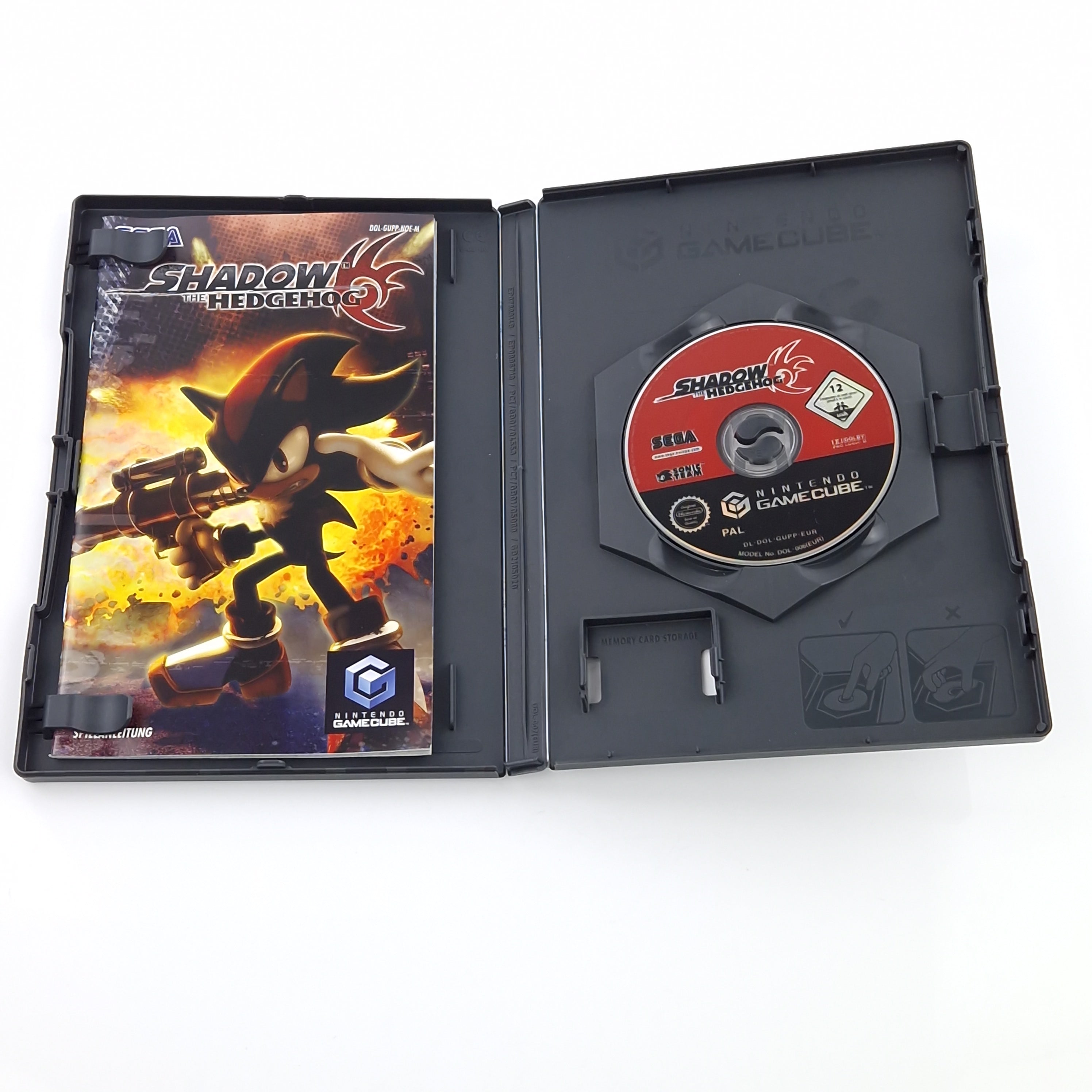 Nintendo Gamecube Spiel : Shadow The Hedgehog - GC OVP dt. PAL