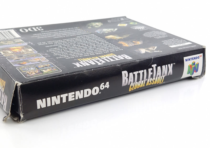 Nintendo 64 Spiel : Battle Tanx Global Assault - Modul OVP Anleitung / PAL NOE
