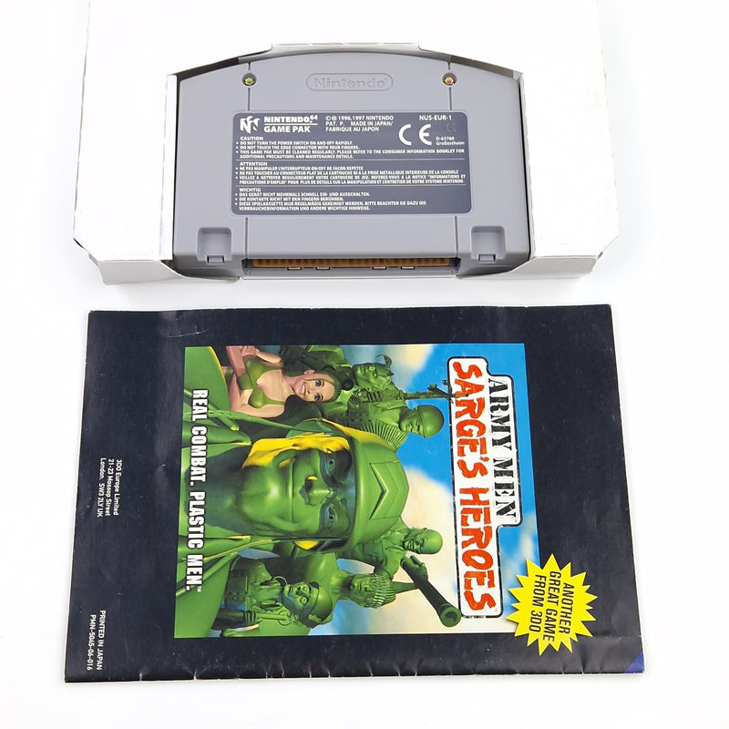 Nintendo 64 Spiel : Battle Tanx Global Assault - Modul OVP Anleitung / PAL NOE