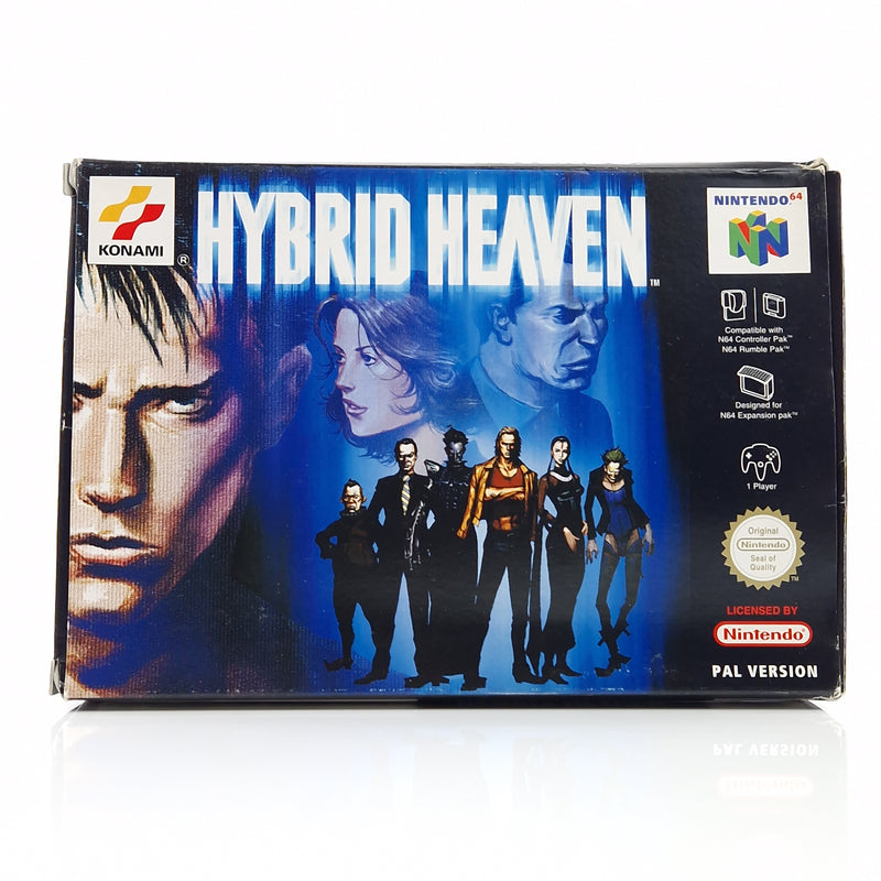 Nintendo 64 Spiel : Hybrid Heaven - Modul OVP Anleitung / PAL EUR