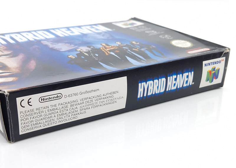 Nintendo 64 Spiel : Hybrid Heaven - Modul OVP Anleitung / PAL EUR