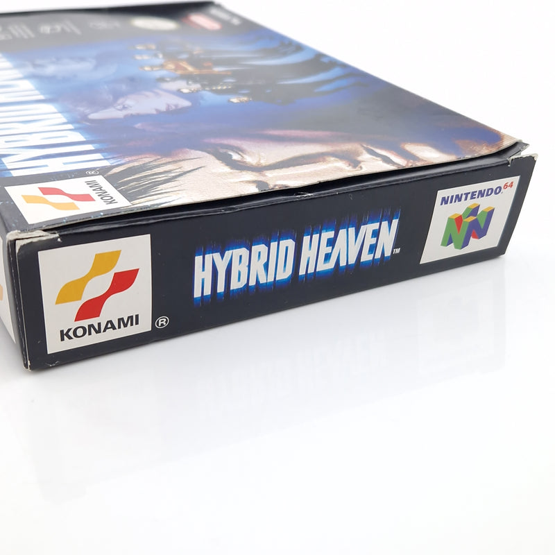 Nintendo 64 Spiel : Hybrid Heaven - Modul OVP Anleitung / PAL EUR