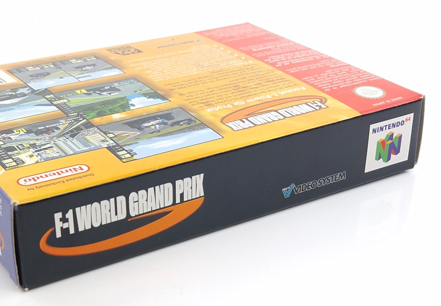 Nintendo 64 Spiel : F-1 World Grand Prix - Modul OVP Anleitung / N64 PAL NNOE