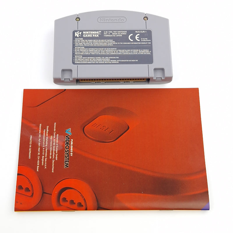 Nintendo 64 Spiel : F-1 World Grand Prix - Modul OVP Anleitung / N64 PAL NNOE