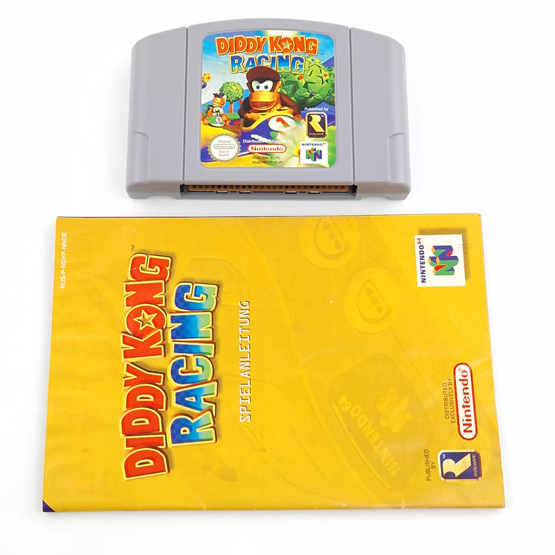 Nintendo 64 Spiel : Diddy Kong Racing - Modul OVP Anleitung / N64 PAL NNOE