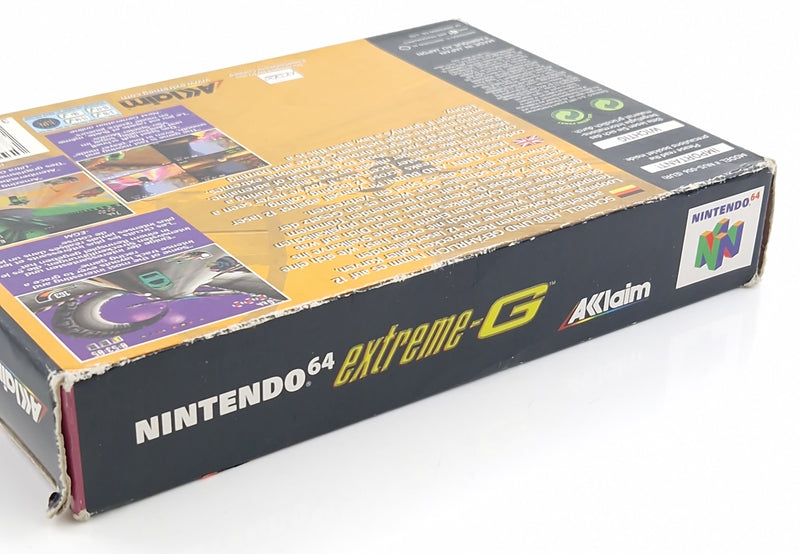 Nintendo 64 Spiel : Extreme-G - Modul OVP Anleitung / N64 PAL EUR