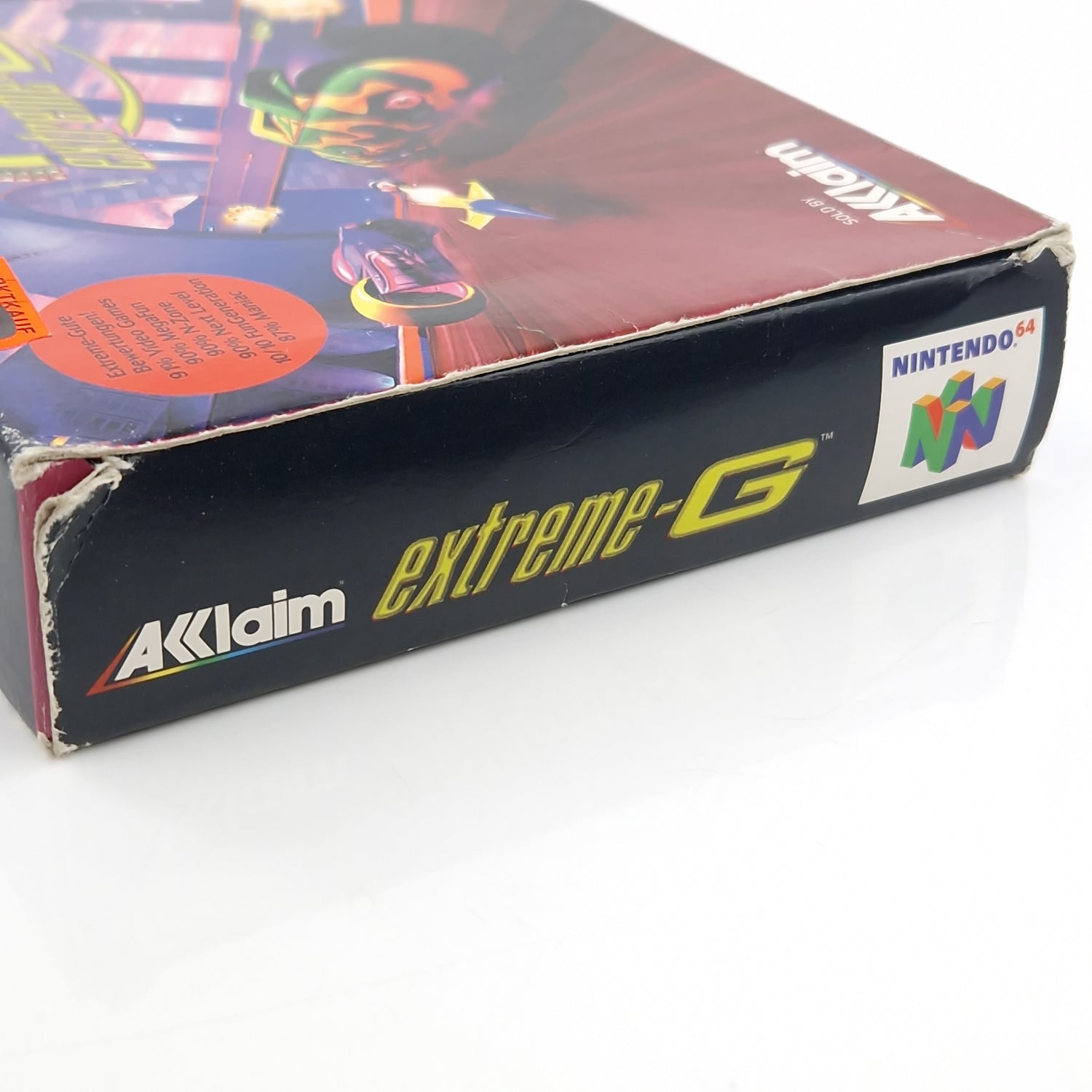 Nintendo 64 Spiel : Extreme-G - Modul OVP Anleitung / N64 PAL EUR