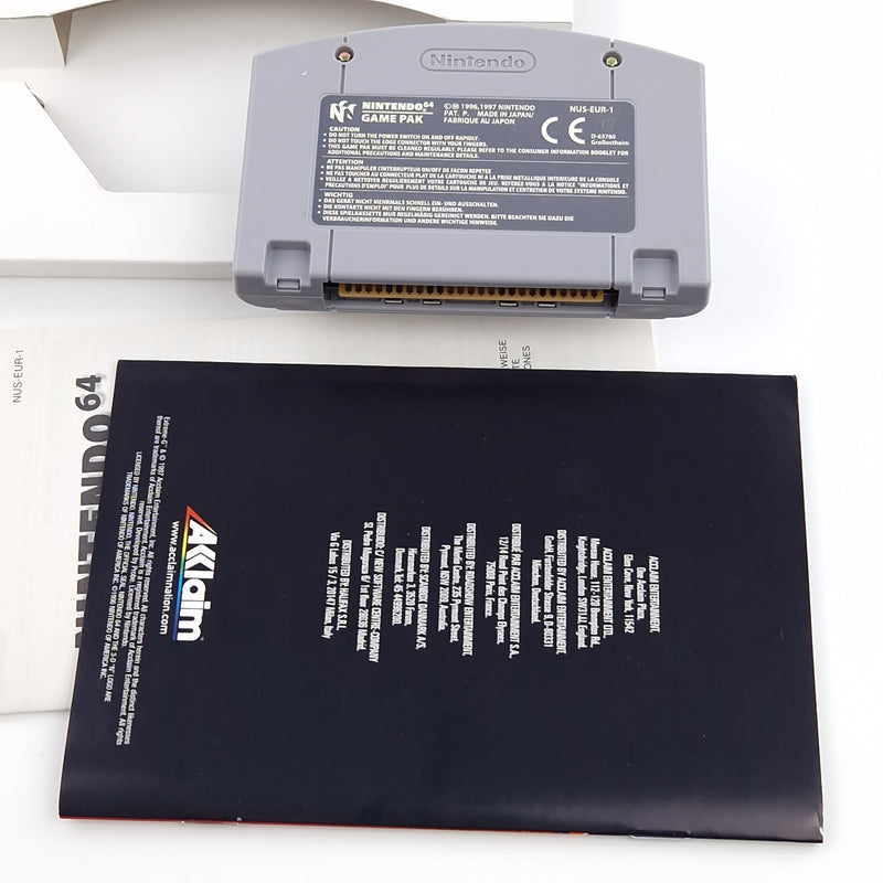 Nintendo 64 Spiel : Extreme-G - Modul OVP Anleitung / N64 PAL EUR