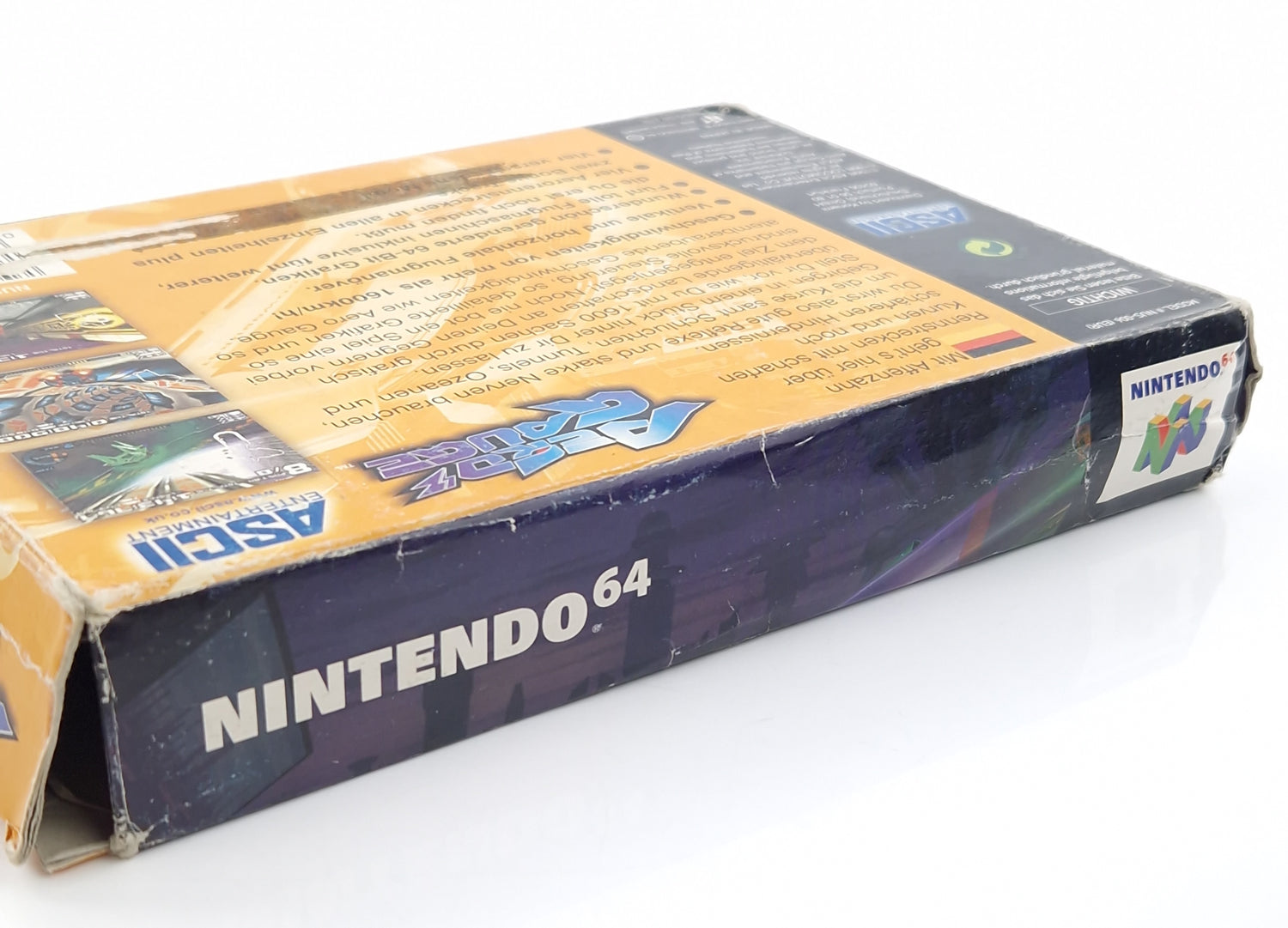 Nintendo 64 Spiel : Aero Gauge - Modul OVP Anleitung / N64 PAL NOE
