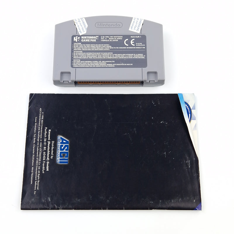 Nintendo 64 Spiel : Aero Gauge - Modul OVP Anleitung / N64 PAL NOE