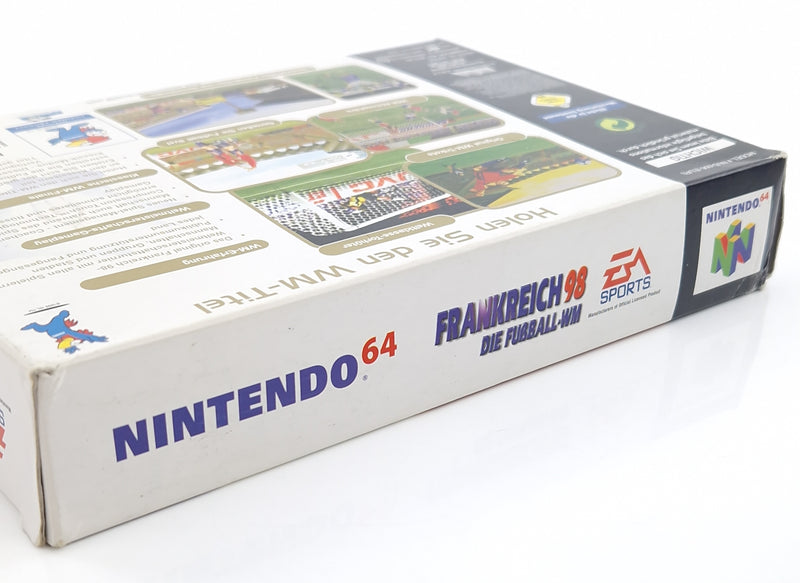 Nintendo 64 Spiel : Frankreich 98 Die Fußball WM - Modul Anl. OVP / N64 PAL NOE