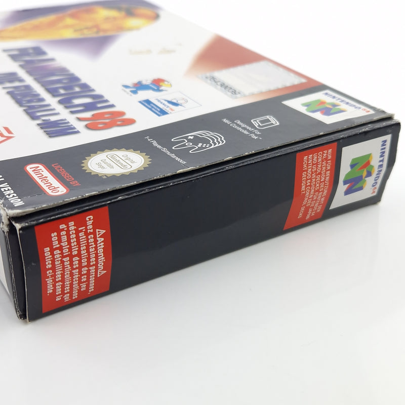 Nintendo 64 Spiel : Frankreich 98 Die Fußball WM - Modul Anl. OVP / N64 PAL NOE