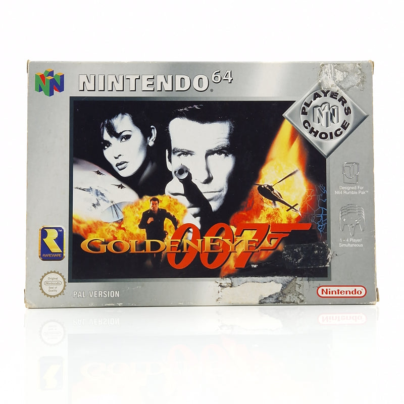 Nintendo 64 Spiel : Goldeneye 007 James Bond - Modul Anleitung OVP N64 PAL EU6-1