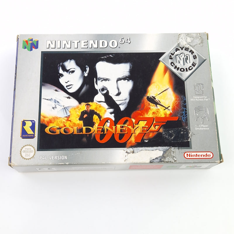 Nintendo 64 Spiel : Goldeneye 007 James Bond - Modul Anleitung OVP N64 PAL EU6-1