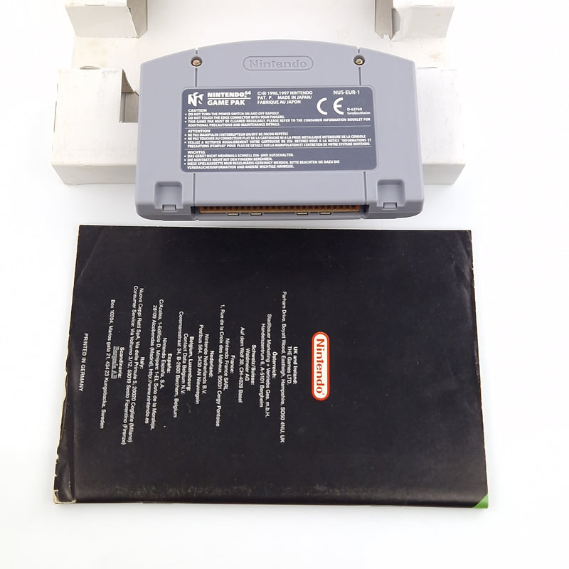 Nintendo 64 Spiel : Goldeneye 007 James Bond - Modul Anleitung OVP N64 PAL EU6-1