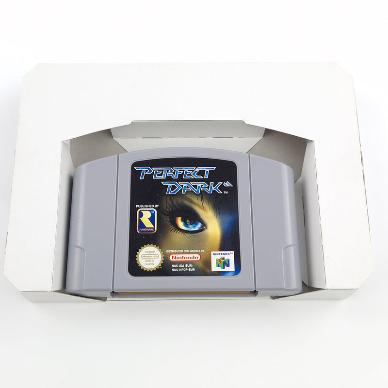 Nintendo 64 Spiel : Perfect Dark - Modul OVP ohne Anleitung / N64 PAL USK18