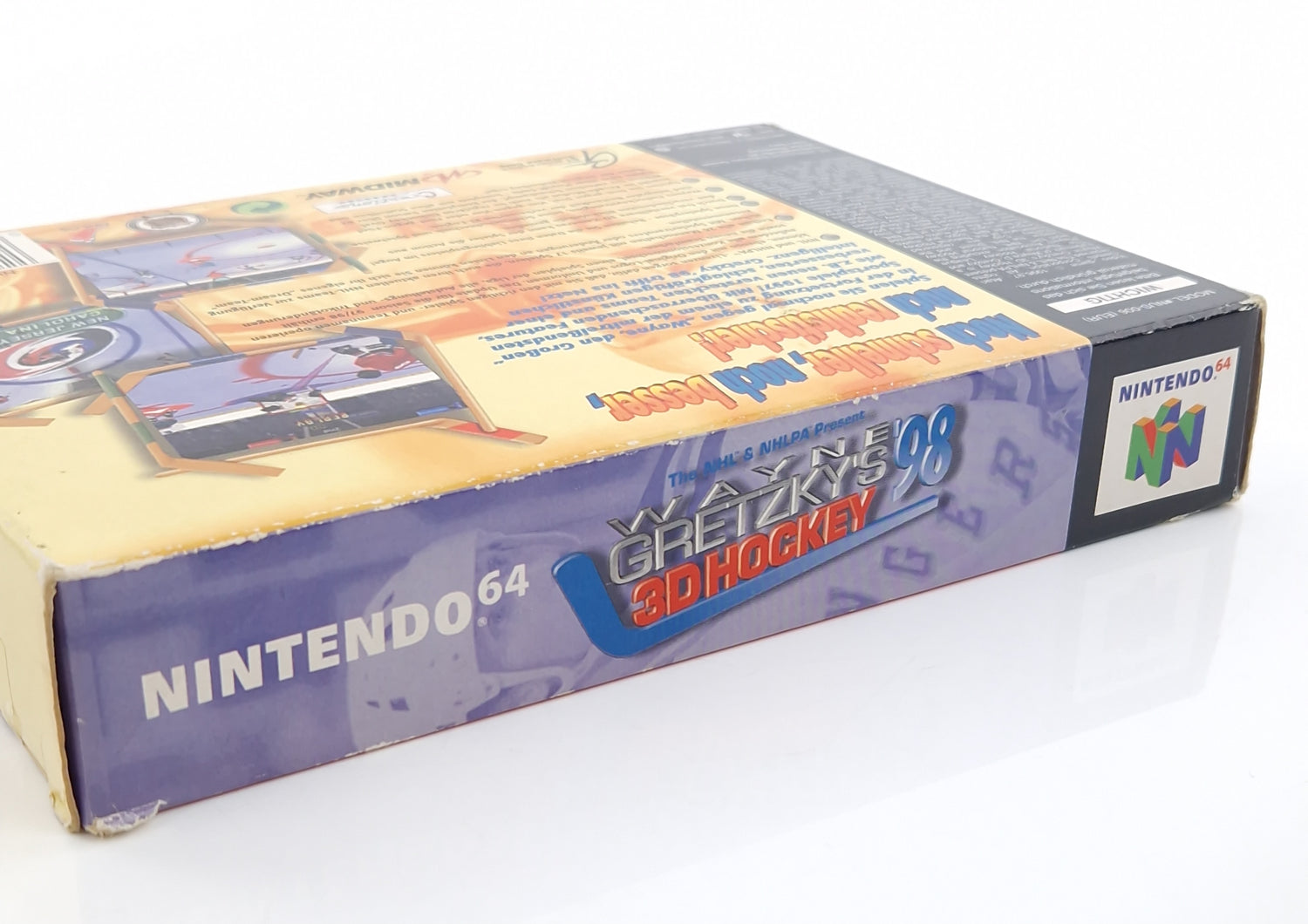 Nintendo 64 Spiel : Wayne Gretzky´s 3D Hockey 98 - Icehockey N64 OVP PAL