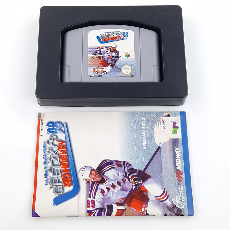 Nintendo 64 Spiel : Wayne Gretzky´s 3D Hockey 98 - Icehockey N64 OVP PAL