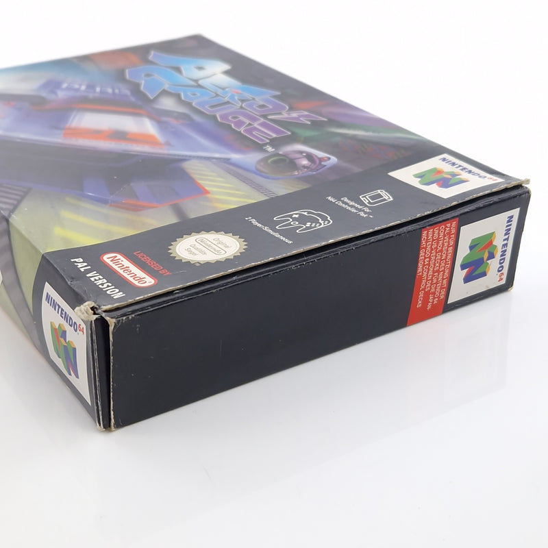Nintendo 64 Spiel : Aero Gauge - Modul Anleitung OVP / N64 PAL 02