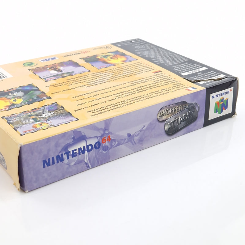 Nintendo 64 Spiel : Chopper Attack - Modul Anleitung OVP / N64 PAL EUU