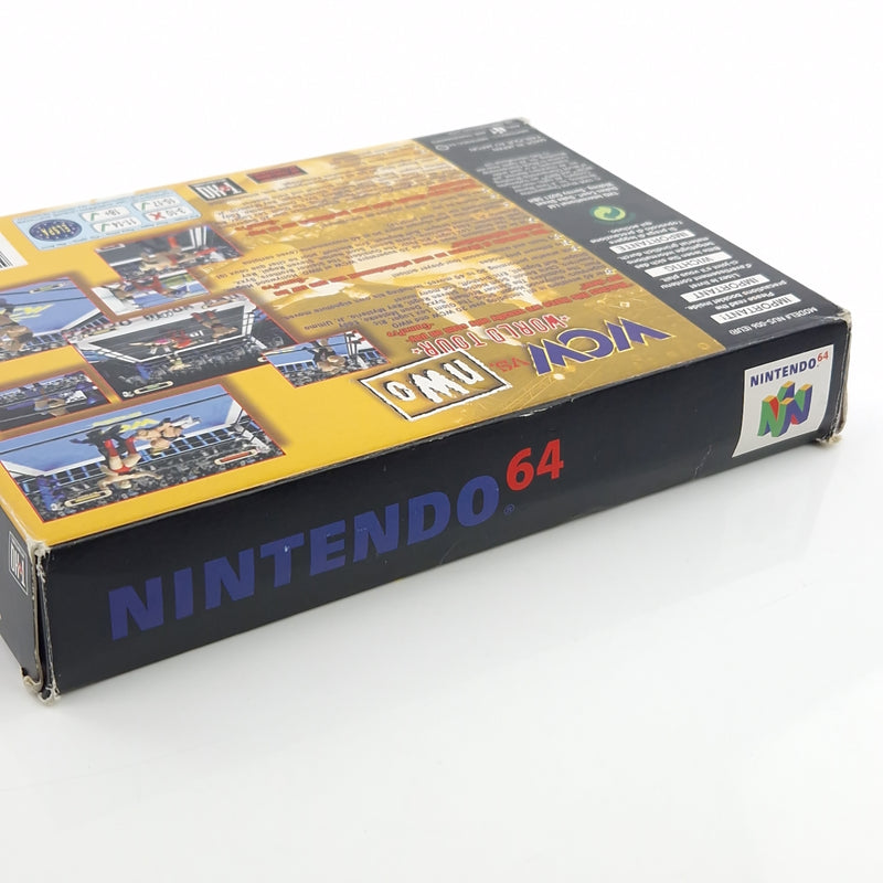 Nintendo 64 : WCW Vs. NWO World Tour - Modul Anleitung OVP / N64 PAL Wrestling