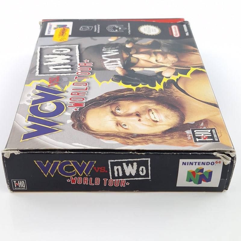 Nintendo 64 : WCW Vs. NWO World Tour - Modul Anleitung OVP / N64 PAL Wrestling