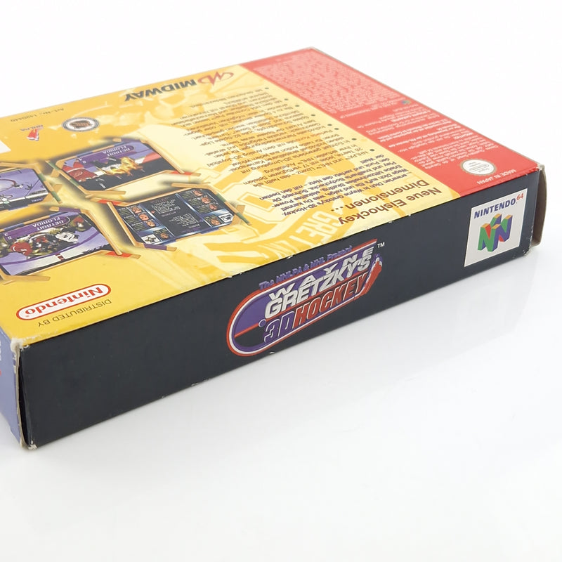 Nintendo 64 : Wayne Gretzkys 3D Hockey - Modul Anleitung OVP / N64 PAL Icehockey