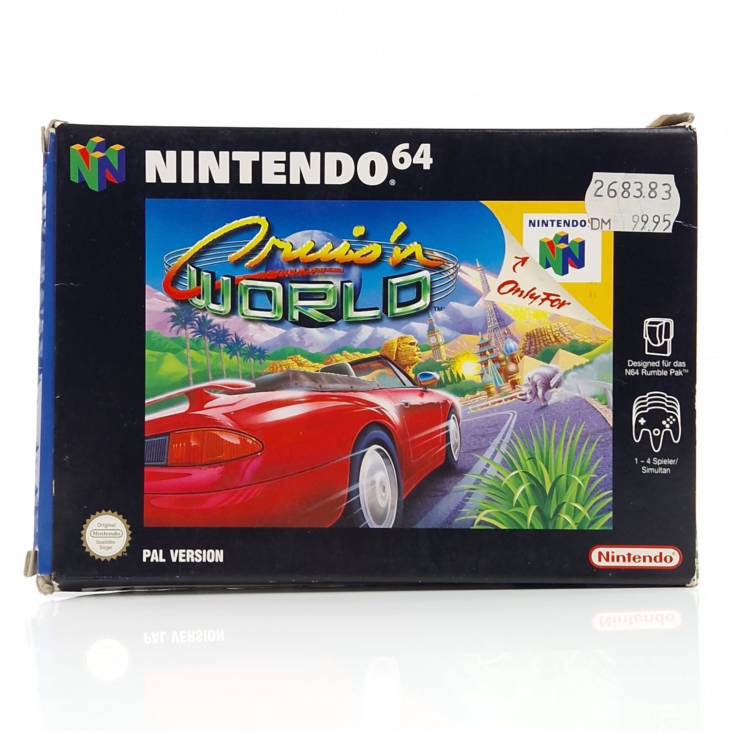 Nintendo 64 Spiel : Cruis´n World - Modul Anleitung OVP / N64 PAL NNOE