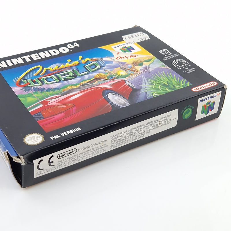 Nintendo 64 Spiel : Cruis´n World - Modul Anleitung OVP / N64 PAL NNOE