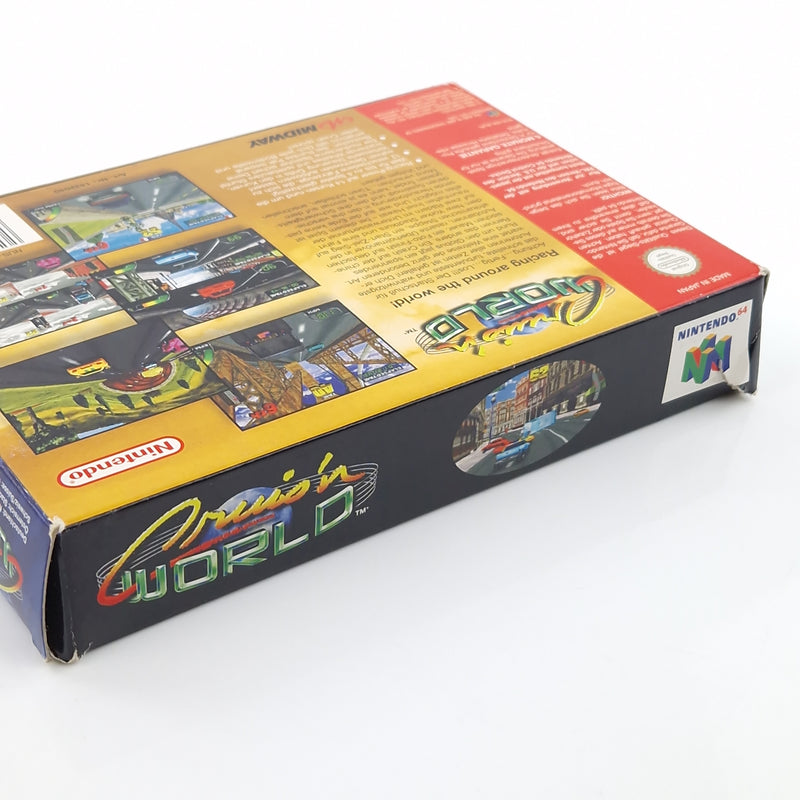 Nintendo 64 Spiel : Cruis´n World - Modul Anleitung OVP / N64 PAL NNOE