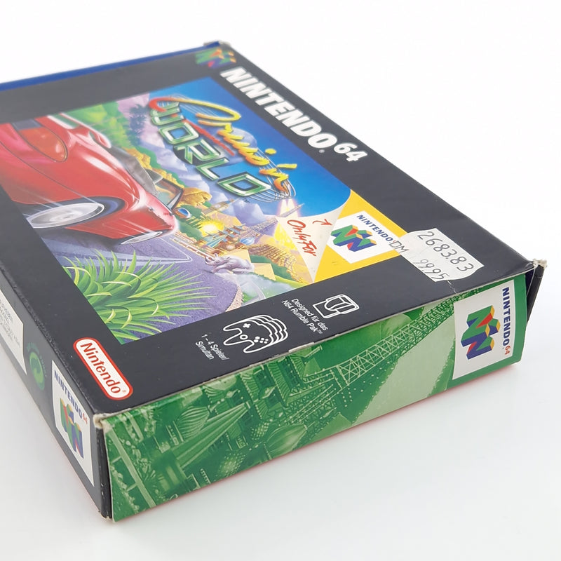 Nintendo 64 Spiel : Cruis´n World - Modul Anleitung OVP / N64 PAL NNOE