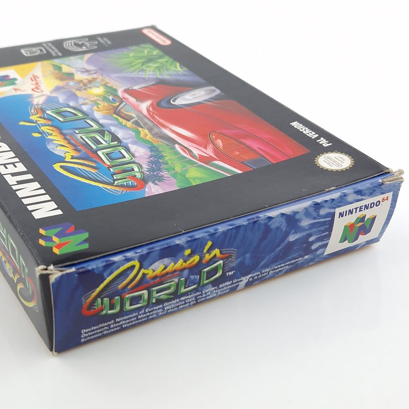 Nintendo 64 Spiel : Cruis´n World - Modul Anleitung OVP / N64 PAL NNOE